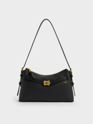 CHARLES & KEITH - Dinora Belted Shoulder Bag