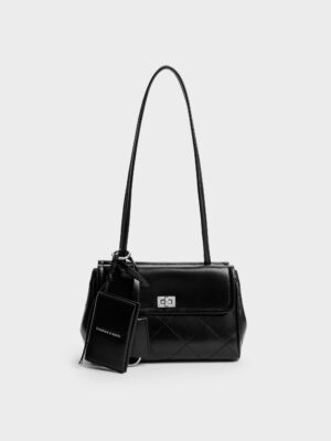 CHARLES & KEITH - Apfra Quilted Tote Bag