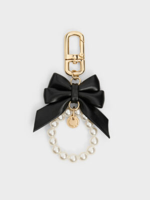 CHARLES & KEITH - Halsey Bow-Pearl Charm