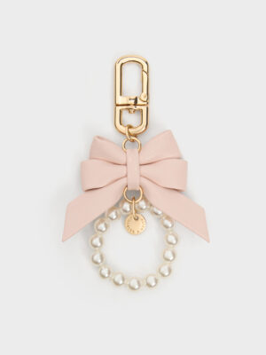 CHARLES & KEITH - Halsey Bow-Pearl Charm