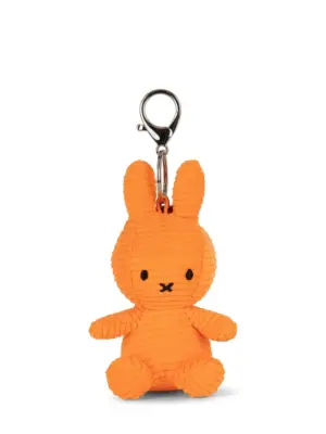 Bon Ton Toys 24010500 Miffy Keychain Corduroy ECO Orange Limited Edition