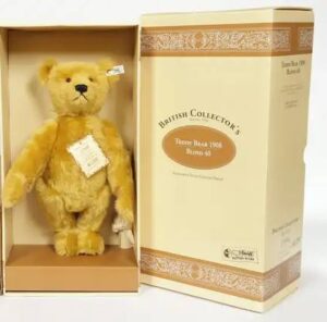Steiff 406072 British Collectors Replica 1908 teddy bear Limited Edition