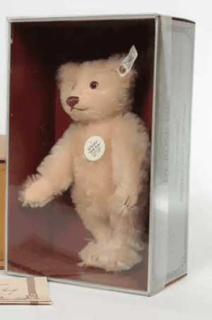 Steiff 407154 Teddy Rose replica 1925, 1987 replica Limited Edition