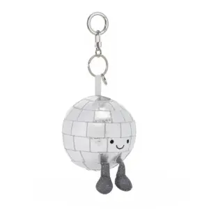 Jellycat A4DBBC Amuseables Disco Ball Key Chain Bag Charm