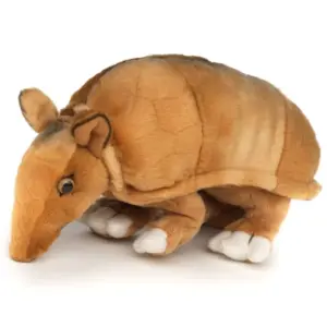 Uni Toys EWG1326 Armadillo Multi-Tonal Brown Patterned 17cm Soft Plush Toy