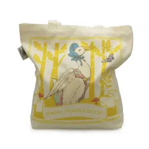 Robert Frederick Ltd RFS14970 Jemima Puddle-Duck Tote - Official Cotton Bag