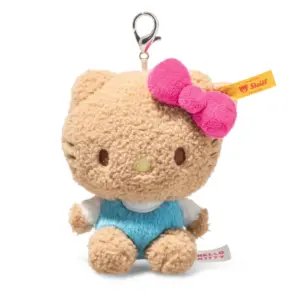 Steiff 024825 Hello Kitty Beige Plush Pendant/Bagcharm Soft Toy