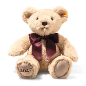 Steiff 114120 Cosy Year Bear 2027 Cuddly Plush Soft Toy Teddy
