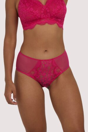Emma Pink Highwaist Brief | UK Xs | Deja Day