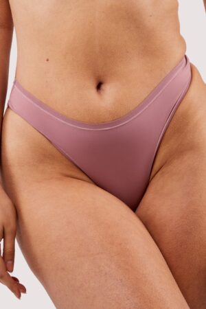Second Skin Rose Recycled Thong | UK 16 | Deja Day