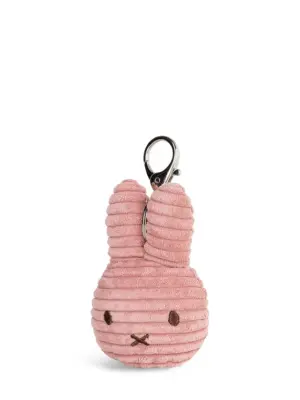Bon Ton Toys 24004114 Miffy Flat Keychain Corduroy ECO Dusty Rose