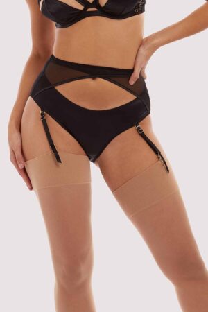 Charlie Black Cut-Out Highwaist | UK 18 | Playful Promises
