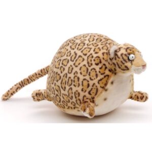 Uni Toys RJ25121 Rollin' Wild Leopard Large 27cm Round Plush Toy
