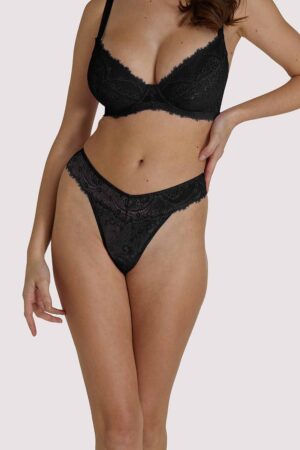 Ariana Black Everyday Thong | UK L | Wolf & Whistle