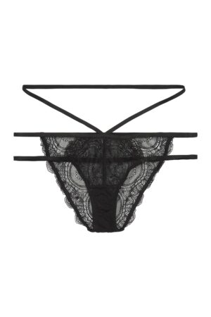 Wolf & Whistle Frankie Lace Strappy Brief | UK 10 | Wolf & Whistle