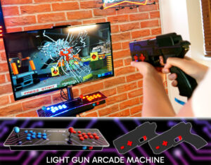 ArcadeMAX Lazer Light Gun TV Console Arcade Machine