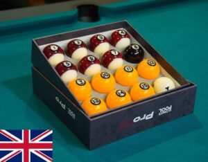 2" Ultimate Pool Dynasphere English Pool Balls