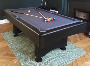 Buffalo Eliminator II Stealth American Pool Table - 7ft, 8ft