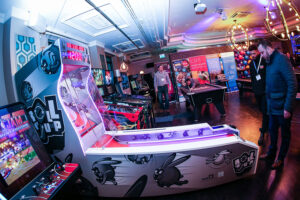 Bowl-A-Ball Alley Bowler Arcade Machine