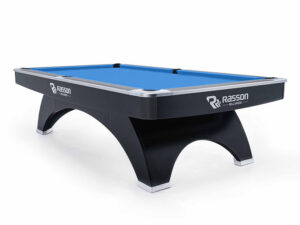 Rasson Ox American Pool Table Black Finish - 9ft