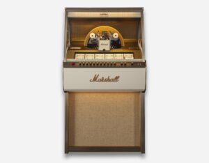 Marshall Rocket Vinyl Jukebox - Cream Colourway