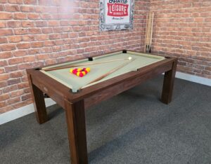 Signature Chester Walnut Pool Table- 6ft: Warehouse Clearance