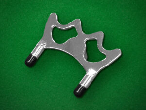 Chrome Butt Rest Head
