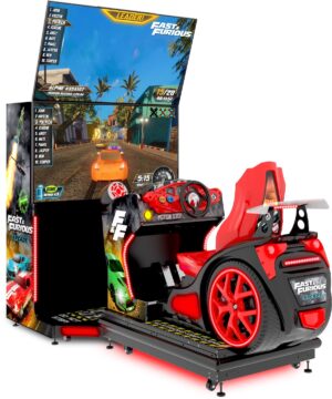 Fast and Furious Motion Driving Arcade Machine
