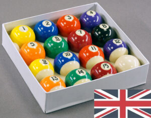 2" Spots and Stripes Pool Balls