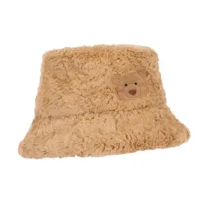 Jellycat BARB4BHL Bartholomew Bear Fluffleshade Hat Soft Toffee Plush