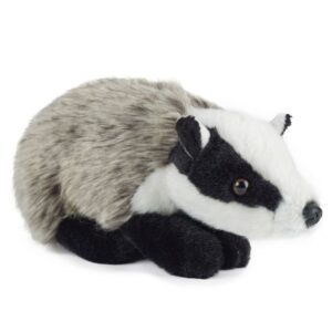 Living Nature AN234 Badger Medium (20cm) Realistic Soft Plush Toy