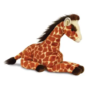 Aurora 61522 Borealis Kira Giraffe Lying Patterned Plush Soft Toy