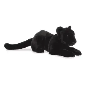 Aurora 03526 Borealis Raven Panther Lying Black Plush Soft Toy