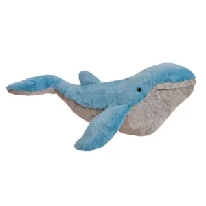 Aurora 61361 Borealis Winston Whale Blue and Grey Plush Soft Toy