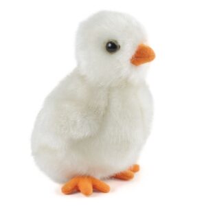 Living Nature AN364W Fluffy Baby Chick White Soft Plush Toy
